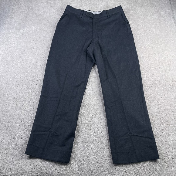 Orvis Pants Mens 34x30 Grey Wool‎ Straight Leg Trousers Business - Picture 1 of 13